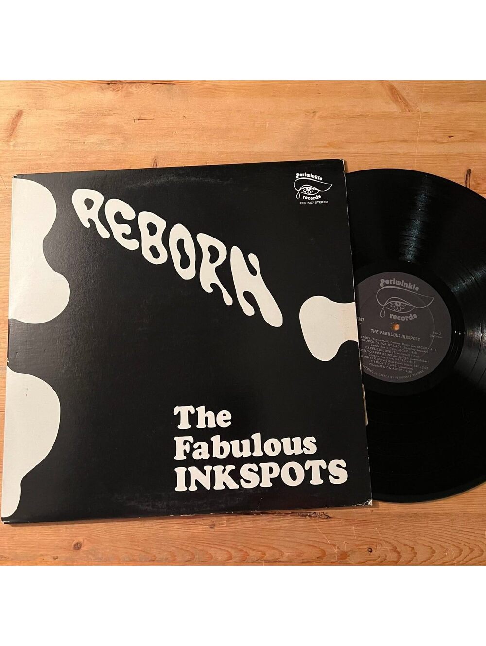 The Fabulous Inkspots - Reborn 33rpm VG+ VR21